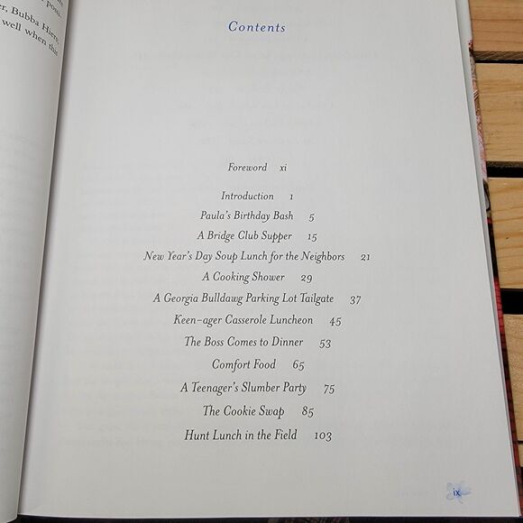 Paula Deen & Friends "Living It Up Southern Style" Cookbook - Picture 2 of 6